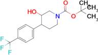 Tert-butyl 3-hydroxy-4-[4-(trifluoromethyl)phenyl]piperidine-1-carboxylate