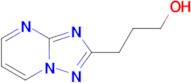 3-{[1,2,4]triazolo[1,5-a]pyrimidin-2-yl}propan-1-ol
