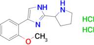 4-(2-Methoxyphenyl)-2-(pyrrolidin-2-yl)-1h-imidazole dihydrochloride