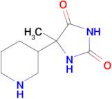 5-Methyl-5-(piperidin-3-yl)imidazolidine-2,4-dione