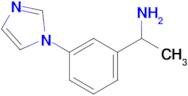 1-[3-(1h-imidazol-1-yl)phenyl]ethan-1-amine