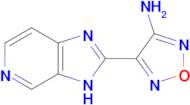 4-{3h-imidazo[4,5-c]pyridin-2-yl}-1,2,5-oxadiazol-3-amine