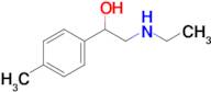 2-(Ethylamino)-1-(4-methylphenyl)ethan-1-ol