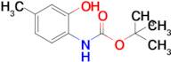 Tert-butyl n-(2-hydroxy-4-methylphenyl)carbamate