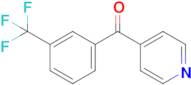 4-[3-(trifluoromethyl)benzoyl]pyridine