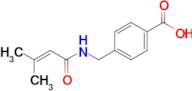 4-[(3-methylbut-2-enamido)methyl]benzoic acid