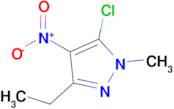 5-Chloro-3-ethyl-1-methyl-4-nitro-1h-pyrazole