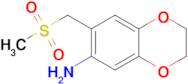 7-(Methanesulfonylmethyl)-2,3-dihydro-1,4-benzodioxin-6-amine