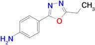 4-(5-Ethyl-1,3,4-oxadiazol-2-yl)aniline