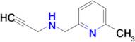 [(6-methylpyridin-2-yl)methyl](prop-2-yn-1-yl)amine