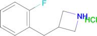 3-[(2-fluorophenyl)methyl]azetidine hydrochloride