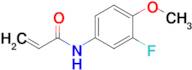 n-(3-Fluoro-4-methoxyphenyl)prop-2-enamide