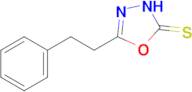 5-(2-phenylethyl)-2,3-dihydro-1,3,4-oxadiazole-2-thione
