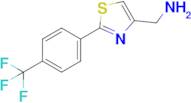 {2-[4-(trifluoromethyl)phenyl]-1,3-thiazol-4-yl}methanamine