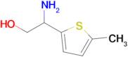 2-Amino-2-(5-methylthiophen-2-yl)ethan-1-ol