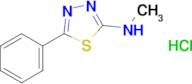 n-Methyl-5-phenyl-1,3,4-thiadiazol-2-amine hydrochloride