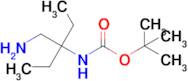 Tert-butyl n-[3-(aminomethyl)pentan-3-yl]carbamate