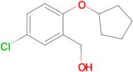 [5-chloro-2-(cyclopentyloxy)phenyl]methanol