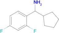 Cyclopentyl(2,4-difluorophenyl)methanamine