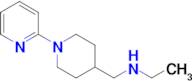 Ethyl({[1-(pyridin-2-yl)piperidin-4-yl]methyl})amine