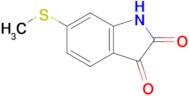 6-(Methylsulfanyl)-2,3-dihydro-1h-indole-2,3-dione