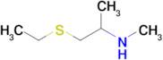 [1-(ethylsulfanyl)propan-2-yl](methyl)amine