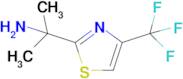 2-[4-(trifluoromethyl)-1,3-thiazol-2-yl]propan-2-amine