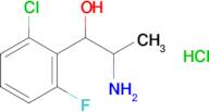 2-Amino-1-(2-chloro-6-fluorophenyl)propan-1-ol hydrochloride