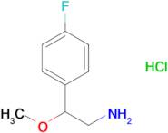 2-(4-Fluorophenyl)-2-methoxyethan-1-amine hydrochloride