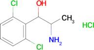 2-Amino-1-(2,6-dichlorophenyl)propan-1-ol hydrochloride