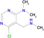 6-Chloro-N,N-dimethyl-5-[(methylamino)methyl]pyrimidin-4-amine