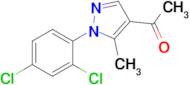 1-[1-(2,4-dichlorophenyl)-5-methyl-1h-pyrazol-4-yl]ethan-1-one