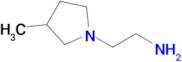 2-(3-Methylpyrrolidin-1-yl)ethan-1-amine