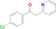 1-(4-Chlorophenyl)-2-(pyridin-2-yl)ethan-1-one