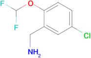 [5-chloro-2-(difluoromethoxy)phenyl]methanamine