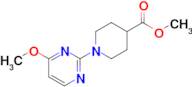 Methyl 1-(4-methoxypyrimidin-2-yl)piperidine-4-carboxylate