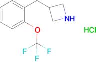 3-{[2-(trifluoromethoxy)phenyl]methyl}azetidine hydrochloride