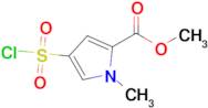 Methyl 4-(chlorosulfonyl)-1-methyl-1h-pyrrole-2-carboxylate