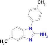 5-Methyl-1-(4-methylphenyl)-1h-1,3-benzodiazol-2-amine