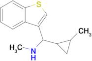 [1-benzothiophen-3-yl(2-methylcyclopropyl)methyl](methyl)amine