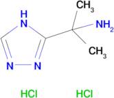 2-(4h-1,2,4-Triazol-3-yl)propan-2-amine dihydrochloride