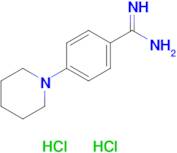 4-(Piperidin-1-yl)benzene-1-carboximidamide dihydrochloride