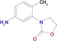3-(5-Amino-2-methylphenyl)-1,3-oxazolidin-2-one