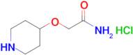 2-(Piperidin-4-yloxy)acetamide hydrochloride