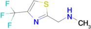 Methyl({[4-(trifluoromethyl)-1,3-thiazol-2-yl]methyl})amine