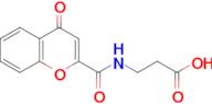 3-[(4-oxo-4h-chromen-2-yl)formamido]propanoic acid