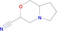 Hexahydro-1h-pyrrolo[2,1-c]morpholine-3-carbonitrile