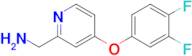 [4-(3,4-difluorophenoxy)pyridin-2-yl]methanamine