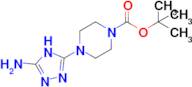 Tert-butyl 4-(5-amino-4h-1,2,4-triazol-3-yl)piperazine-1-carboxylate