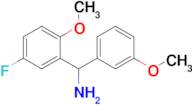 (5-Fluoro-2-methoxyphenyl)(3-methoxyphenyl)methanamine